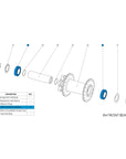 R4 Front Hub Parts MTB Mountain Bike Parts Chromag Bikes